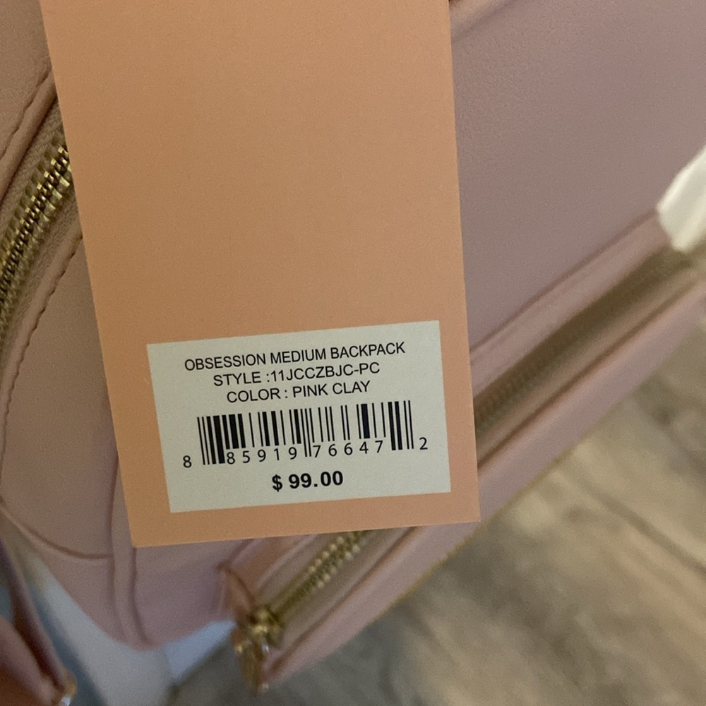 Juicy Couture Light Pink Backpack - Picture 2 of 3